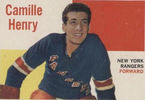1960-61 Topps - Camille Henry #53