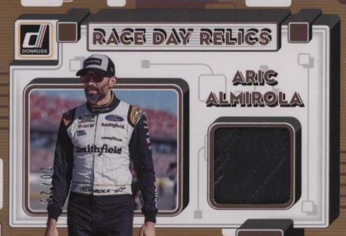 2023 Panini Donruss NASCAR - Aric Almirola #RR-AA