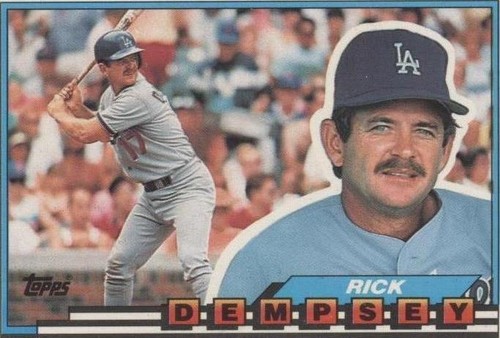 1989 Topps Big - Rick Dempsey #108