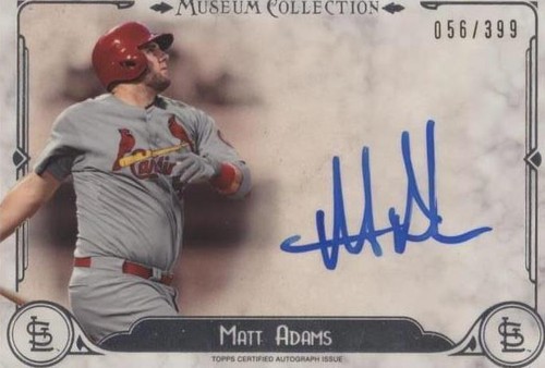 2014 Topps Museum Collection - Matt Adams #AA-MA