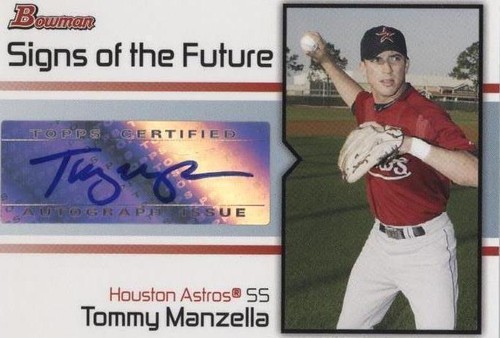 2008 Bowman - Tommy Manzella #SOF-TM