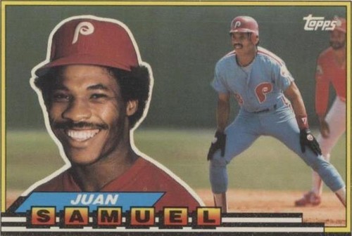 1989 Topps Big - Juan Samuel #321