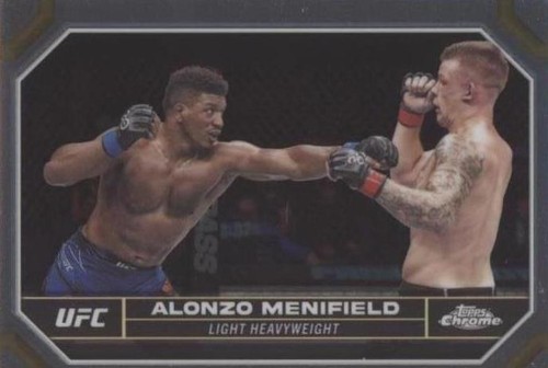 2024 Topps Chrome UFC - Alonzo Menifield #168