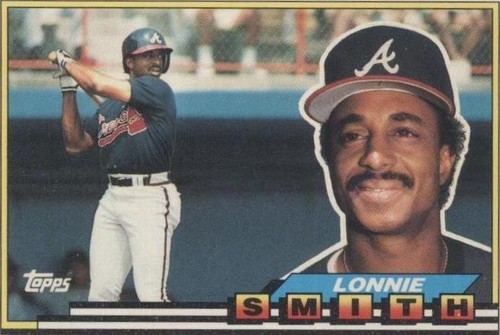 1989 Topps Big - Lonnie Smith #242