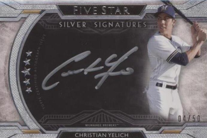 2018 Topps Five Star - Christian Yelich #FFSS-CY