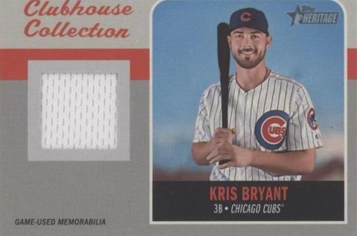 2019 Topps Heritage - Kris Bryant #ECCR-KB
