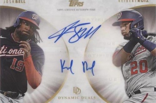 2022 Topps On Demand Dynamic Duals - Josh Bell Keibert Ruiz #28-A
