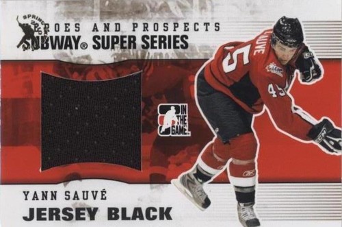 2009-10 In the Game Heroes and Prospects - Yann Sauve #SSM-08