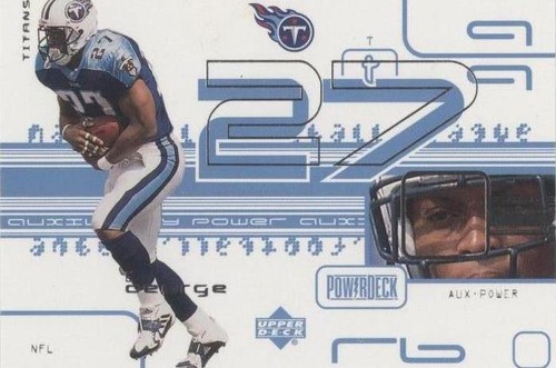 1999 Upper Deck Powerdeck Eddie George #AUX-11