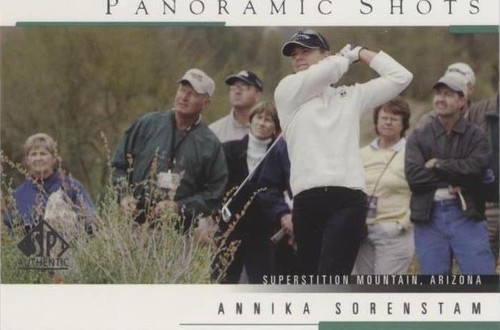 2005 SP Authentic - Annika Sörenstam #42