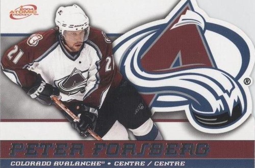 2003-04 Pacific Atomic McDonald's - Peter Forsberg #10