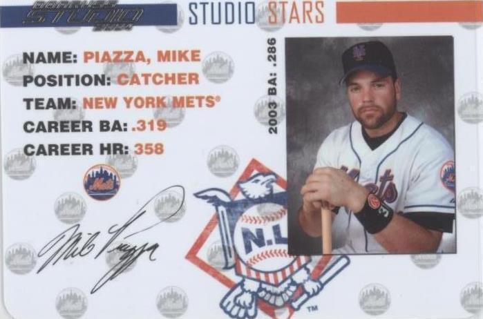 Donruss Studio 2004 - Mike Piazza #SS-39