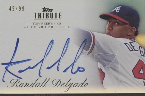 2012 Topps Tribute - Randall Delgado #TA-RD