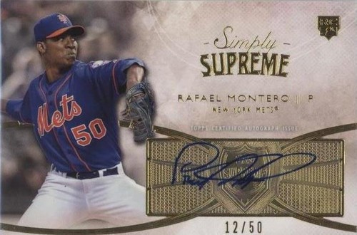 2014 Topps Supreme - Rafael Montero #SSU-RM