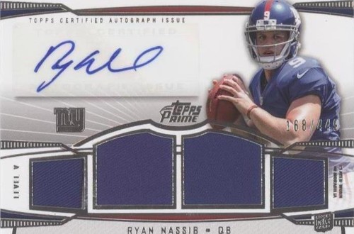 2013 Topps Prime Ryan Nassib #PV-RN