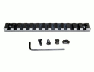 5pcs Aluminum Key Mod to Picatinny Rail Section 13 SLOTS, 5.5'' for Key Mod