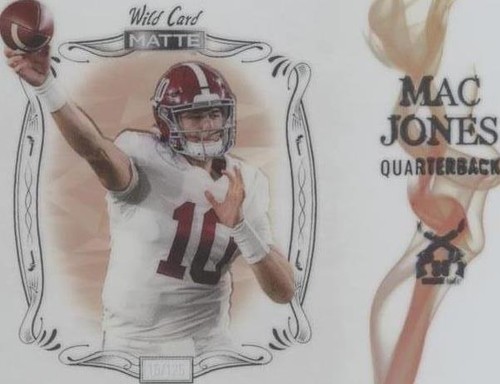 2021 Wild Card MATTE Mac Jones #MSG-3