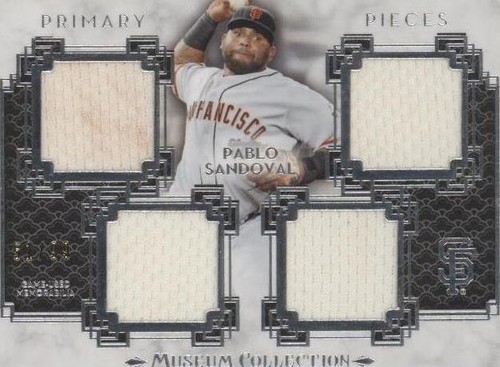 2014 Topps Museum Collection - Pablo Sandoval #PPQR-PS