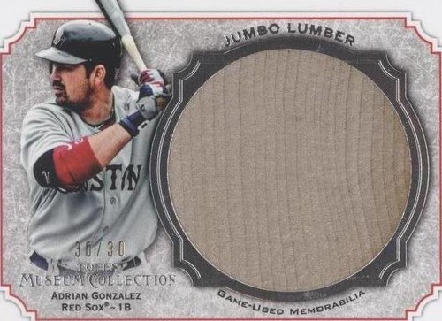 2012 Topps Museum Collection - Adrian Gonzalez #MMJLR-AG