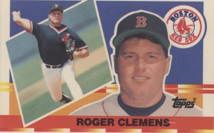 Topps Roger Clemens Baseball 1990 Season Sports Trading
