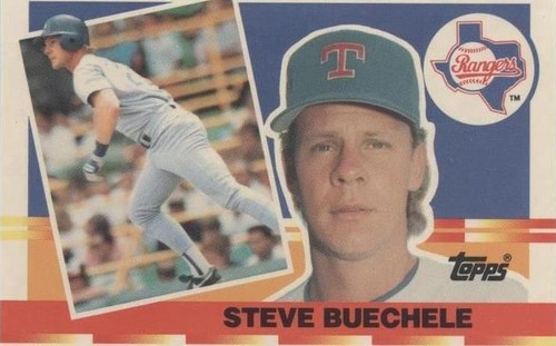 1990 Topps Big - Steve Buechele #63