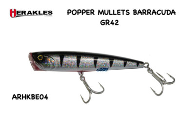 HERAKLES MULLETS  140 COLORE BARRACUDA 42 GR POPPER COLMIC 14 CM ARHKBE04