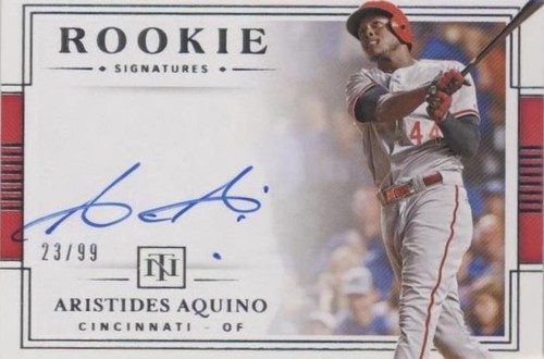 2020 Panini National Treasures - Aristides Aquino #RS-AA