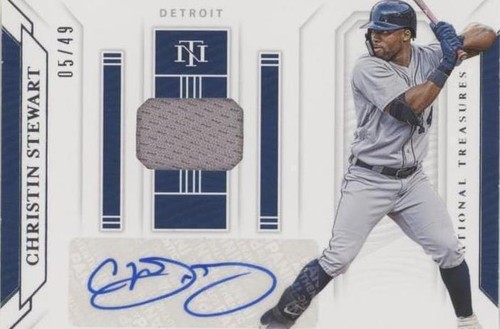 2019 Panini National Treasures - Christin Stewart #GGS-CS