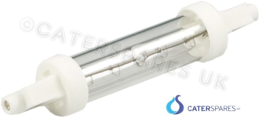 HEATED GANTRY HEAT LAMP 120MM LONG BULB 300 WATT SINGLE JACKETED GANTRY 220//240V