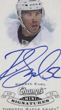 2008-09 Upper Deck Champ's - Robbie Earl #CS-RE