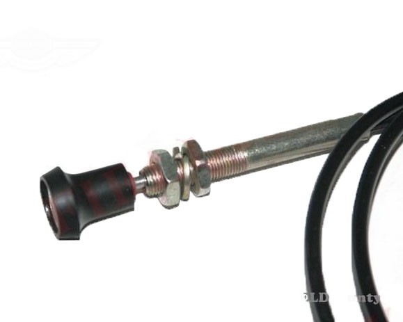 Engine Stop Switch Wire Cable For Mahindra Jeeps Tractors 62" Small Clip  