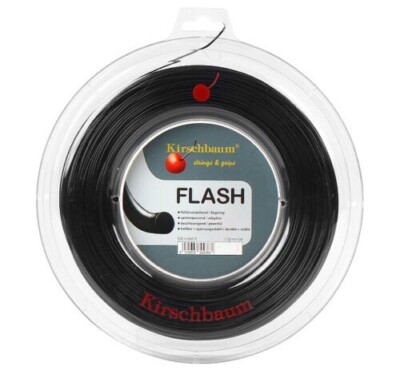 Kirschbaum FLASH 17 1.25mm (Black) 200m 660ft Reel Tennis String 
