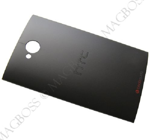 COVER ORIGINALE HTC ONE DUAL SIM 802W BATTERYCOVER COPRIBATTERIA NERA