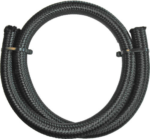 8an Fitting 2-Pack AN8 Straight Swivel Hose End Fittings – Black Anodized, For Oil & Fuel Lines 6an Fuel Line Fittings - Foto 6