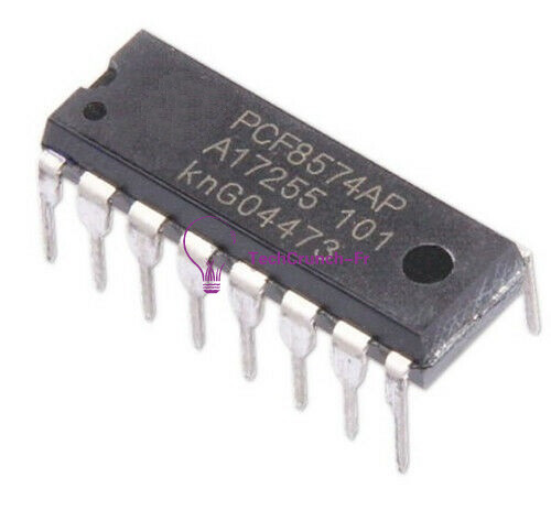 2x Pcf8574  Pcf8574p Dip-16  Remote 8-Bit I/O Expander Ic