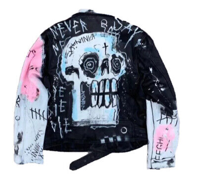 NEVER $AY DIE LEATHER JACKET🔥Lil Peep, Authentic, For Those Who 