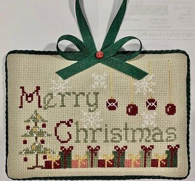 COMPLETED CROSS STITCH 