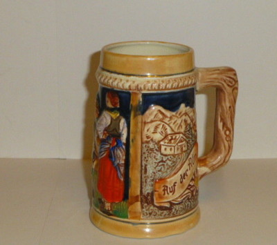 ''Auf der Alm'' Beer Stein