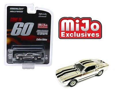 Greenlight 1/64 "Gone in 60 Second" 1967 Ford Mustang "Eleanor" Chrome Car 51227