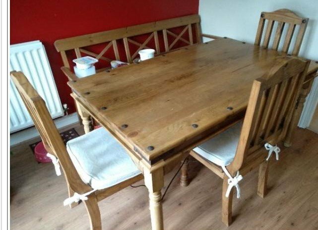 Mexican Style Dining Table And Chairs In Portsmouth Hampshire