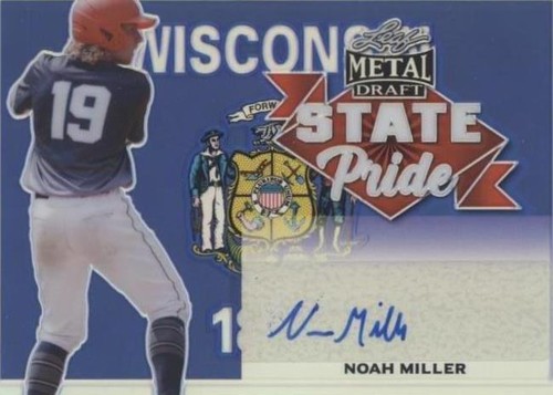 2021 Leaf Metal Draft - Noah Miller #SP-NM2