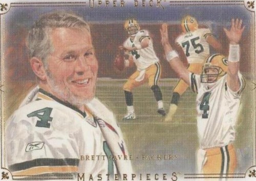 2008 Upper Deck Masterpieces Brett Favre #8