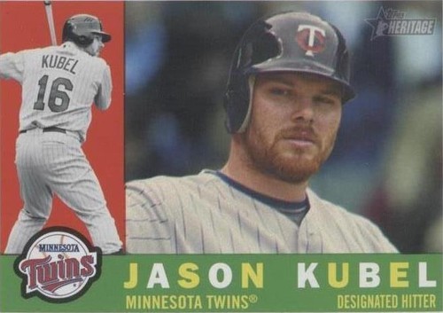 2009 Topps Heritage - Jason Kubel #595