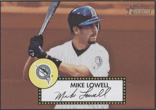2001 Topps Heritage - Mike Lowell #346
