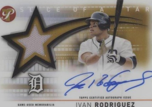 2022 Topps Pristine - Ivan Rodriguez #SSAR-IR