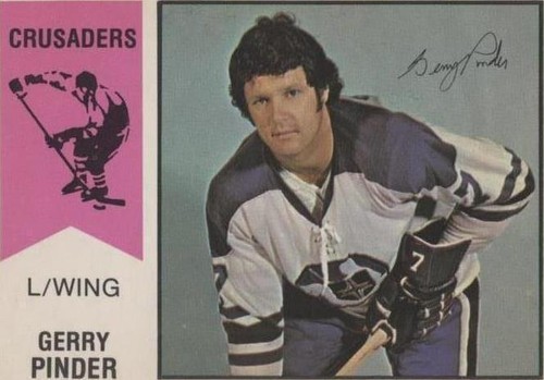 1974-75 O-Pee-Chee WHA - Gerry Pinder #9