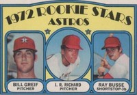 1972 O-Pee-Chee - Bill Greif J.R. Richard Ray Busse #101
