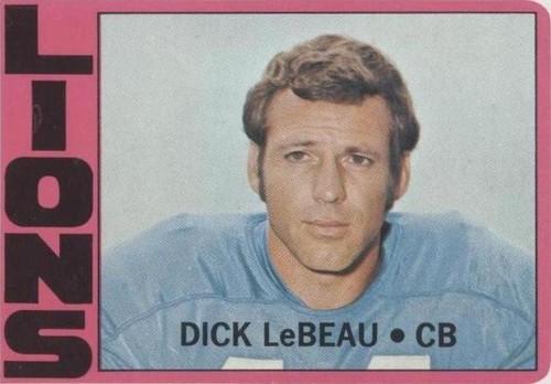 1972 Topps Dick LeBeau #335