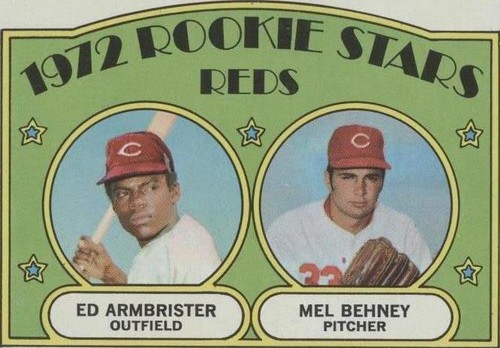 1972 Topps - Ed Armbrister Mel Behney #524
