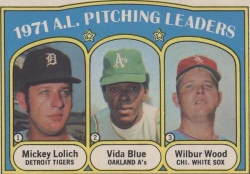 1972 O-Pee-Chee - Mickey Lolich Vida Blue Wilbur Wood #94